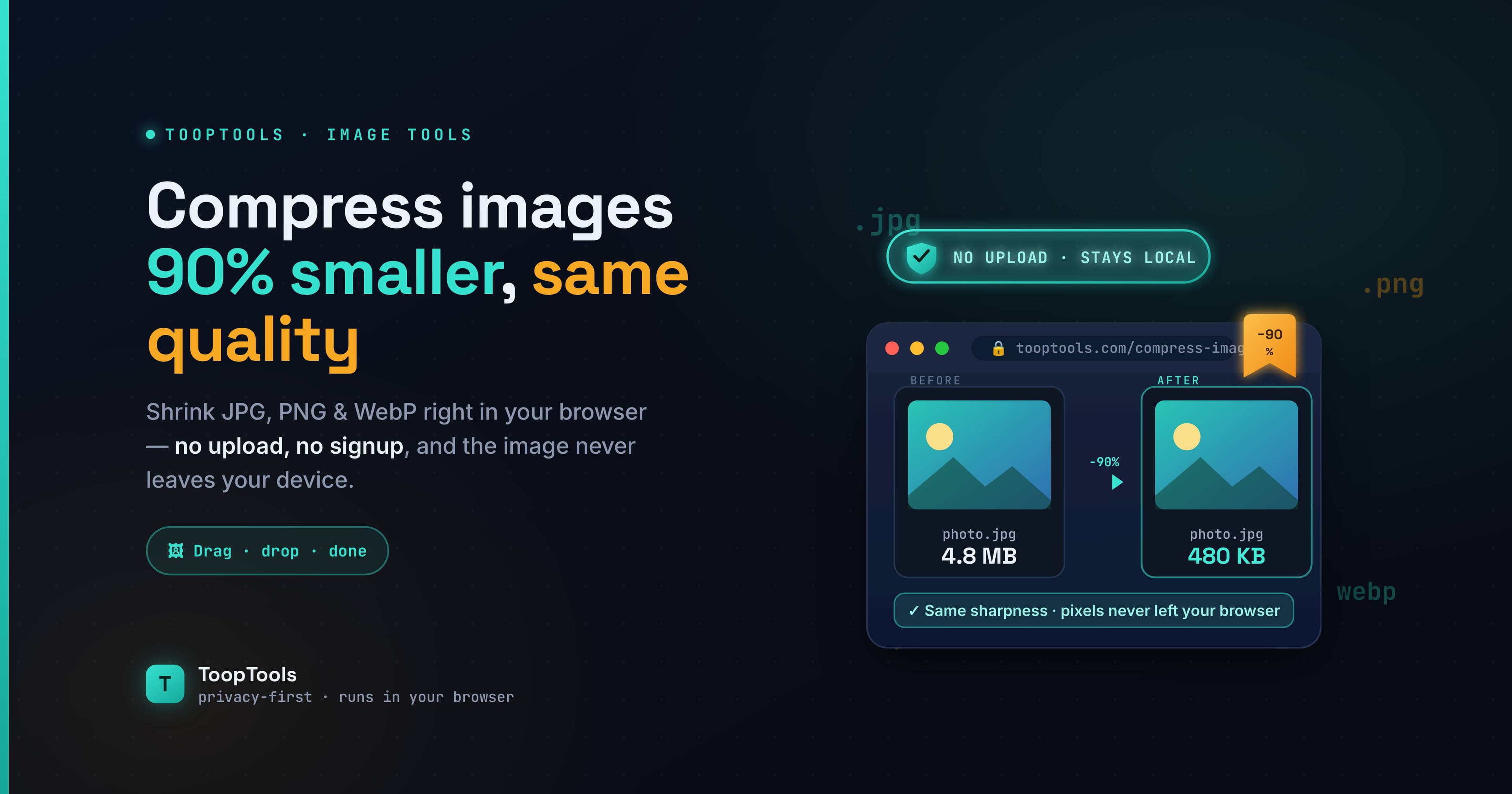How to Compress an Image Without Losing Quality (Free, in Your Browser)